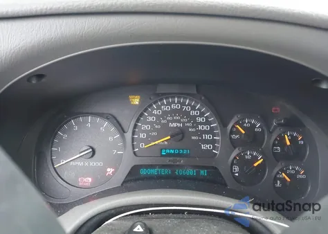 2003 Chevrolet Trailblazer Ext Lt из США, поврежденный, VIN 1GNET16S336141911